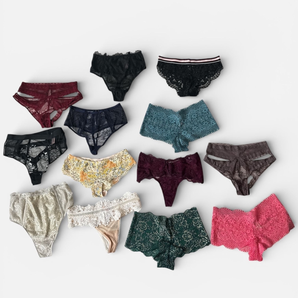 Victoria's Secret Assorted Lace Panties Set